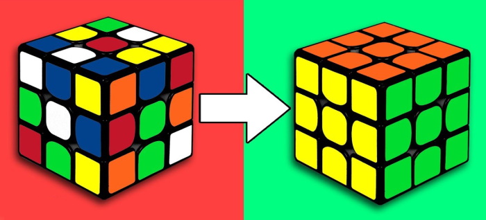 چگونه مکعب روبیک را حل کنیم؟ + ویدئو