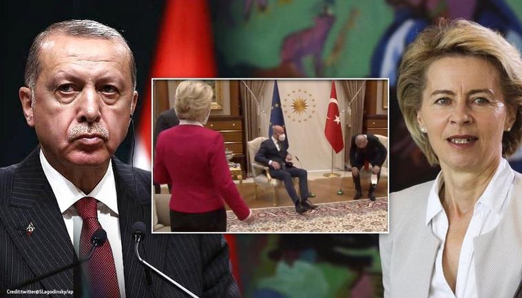 ماجرای «سوفاگیت» و عصبانیت رییس کمیسیون اروپا از نداشتن صندلی در دیدار با اردوغان