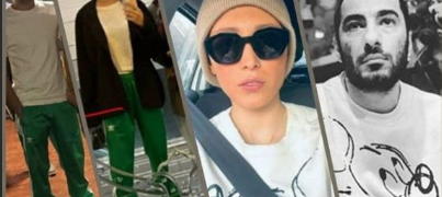 ست کردن لباس نوید محمدزاده و فرشته حسینی؛ آیا رابطه‌ای در کار است؟