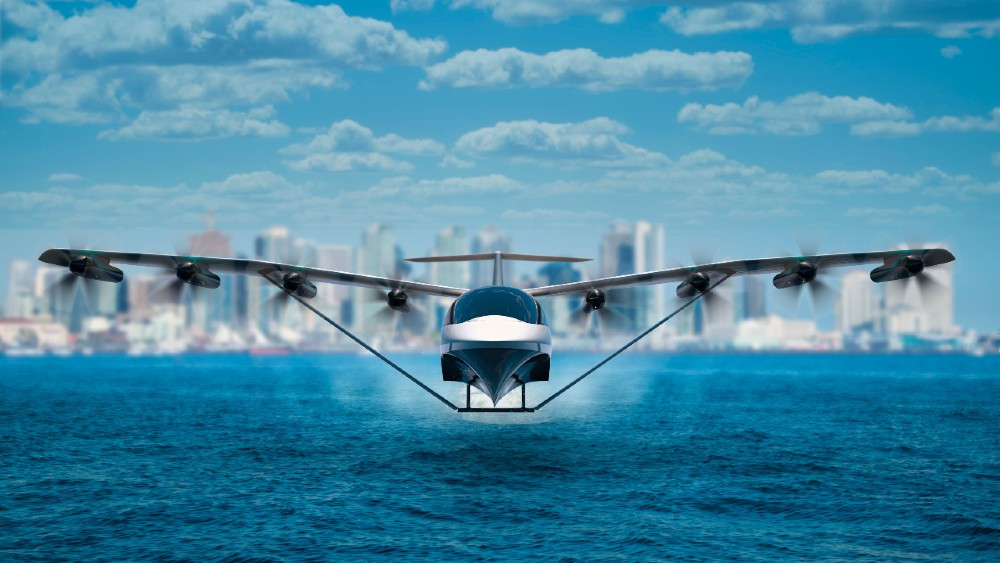 ماشین پرنده برقی seaglider ،سرعت، راحتی و سیستم های مسیریابی یک هواپیما را با تسهیلات، مانور بالا و ارزانی قایق ترکیب کرده است.