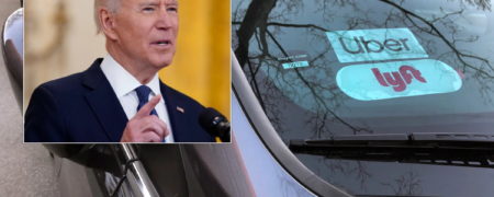 دستور رایگان شدن تاکسی‌های اینترنتی آمریکا در راستای واکسیناسیون توسط جو بایدن