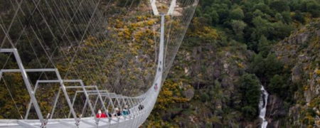 افتتاح طولانی ترین پل عابر پیاده دنیا در پرتغال