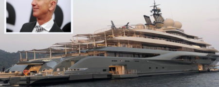 ابر کشتی تفریحی جدید مدیرعامل آمازون ۵۰۰ میلیون دلار قیمت دارد