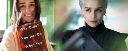 روایت امیلیا کلارک از کتابی در مورد مرگ که باعث شد راحتتر با فوت پدرش کنار بیاید