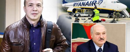 نشاندن اجباری هواپیمای رایان ایر در بلاروس برای دستگیری منتقد الکساندر لوکاشنکو