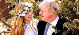 تصاویر مراسم عروسی نخست وزیر ۵۶ ساله انگلیس با همسر ۳۳ ساله اش