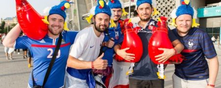 ۶ طرفدار تیم ملی فرانسه برای تماشای بازی تیمشان در بوداپست به بخارست رفتند!