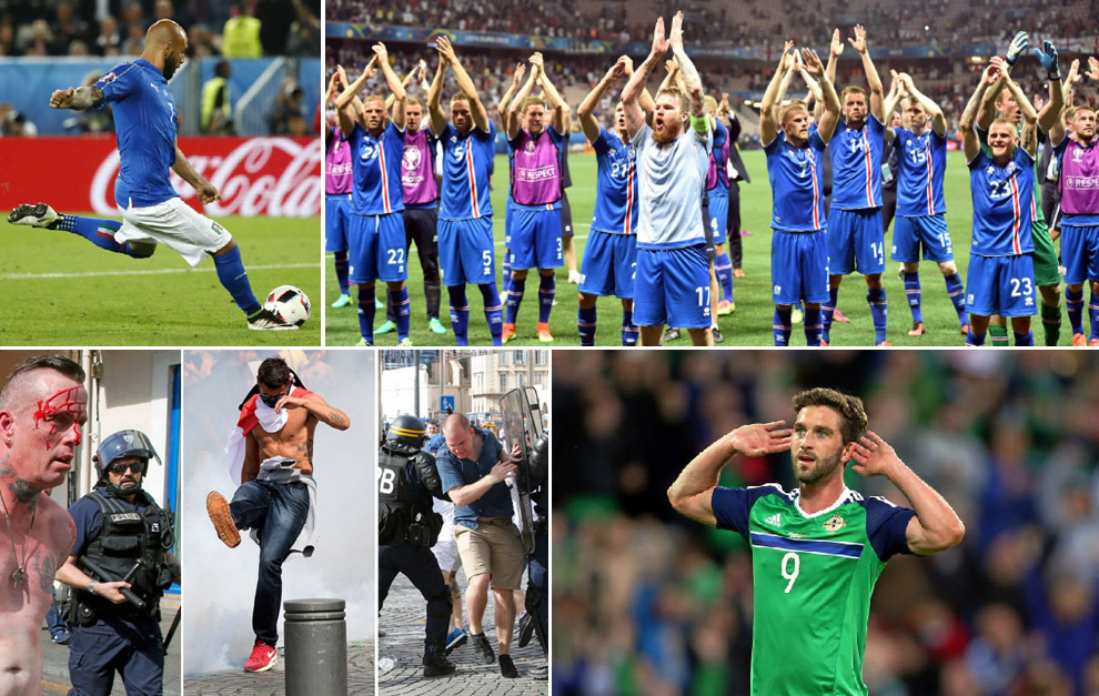 ماندگارترین لحظات مسابقات یورو ۲۰۱۶ ؛ از «دست دیوانه» تا پربازدیدترین پنالتی تاریخ
