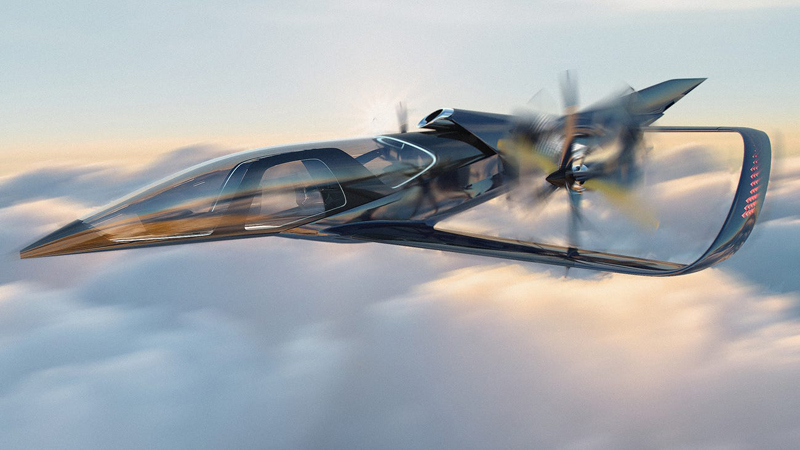خودرو برقی پرنده Pulse Concept با پوسته شیشه تعاملی میدان دید 360 درجه ای در اختیار سرنشین خود قرار می دهد
