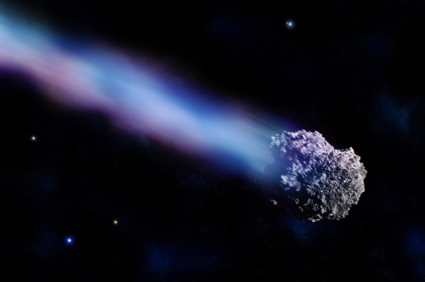 یک دنباله دار عظیم در حال نزدیک شدن به قلب منظومه خورشیدی است