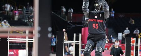 رونمایی از ربات بسکتبالیست در المپیک توکیو