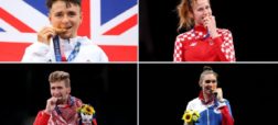 تذکر کمیته برگزاری المپیک توکیو نسبت به گاز زدن مدال های طلا
