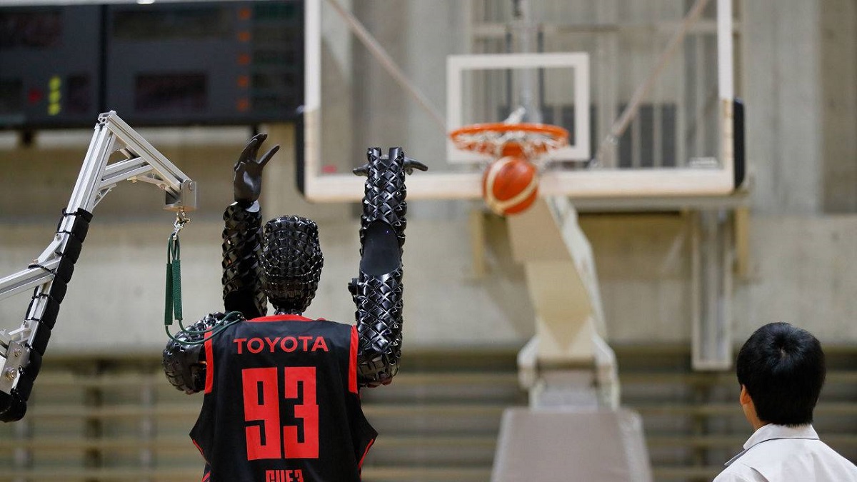 ربات بسکتبالیست در المپیک توکیو