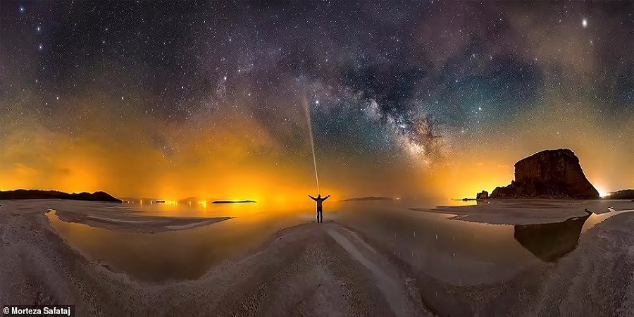 از ایران تا آمریکا؛ تصاویر زیبای عکاس ایرانی از آسمان شب در سرتاسر دنیا
