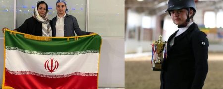 ماجرای ممنوع الخروجی سوارکار ۱۲ ساله ایرانی و مادرش توسط پدر خانواده