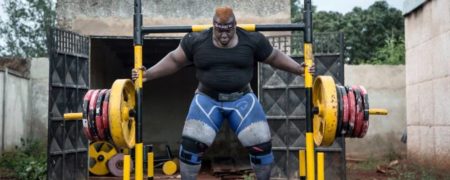 رکورد ادی هال در پرس هالتر محوری توسط غول بورکینافاسویی شکسته شد + ویدیو