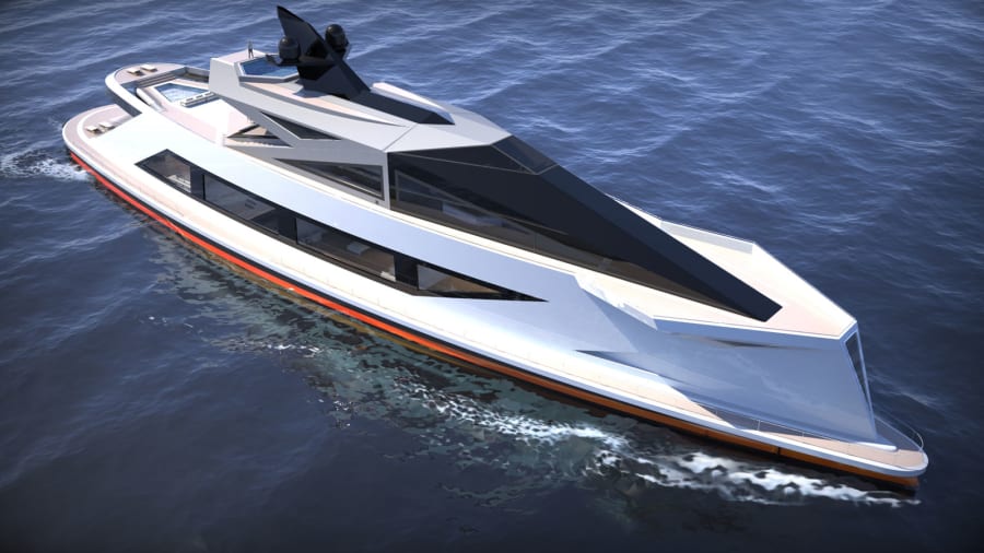 Saturnia ؛ قایق تفریحی بسیار مدرن و تماماً فیبر کربنی با قیمت ۳۵۰ میلیون دلار
