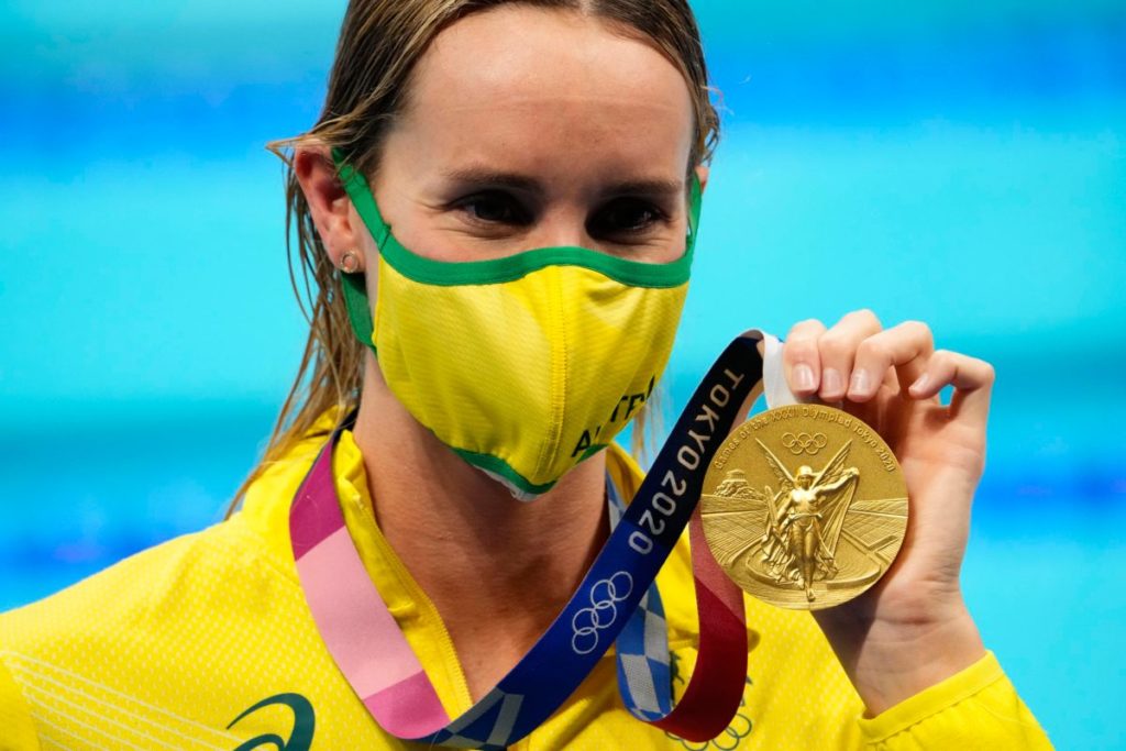 شناگر زن استرالیایی با کسب ۷ مدال طلا و برنز در المپیک توکیو تاریخ ساز شد