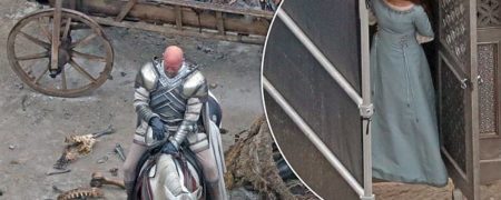 انتشار تازه ترین تصاویر از فیلمبرداری سریال House Of The Dragon در دربی شایر