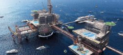 عربستان از برنامه‌اش برای ساخت یک تم پارک عظیم بر روی سکوی نفتی خبر داد