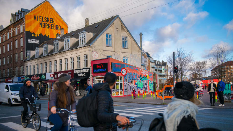یک محله پر از اغذیه فروشی در پایتخت دانمارک به عنوان باحال ترین و بهترین محله در جهان در سال 2021 انتخاب شده است.