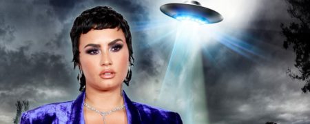 دمی لواتو مدعی ارتباط با موجودات فضایی شد