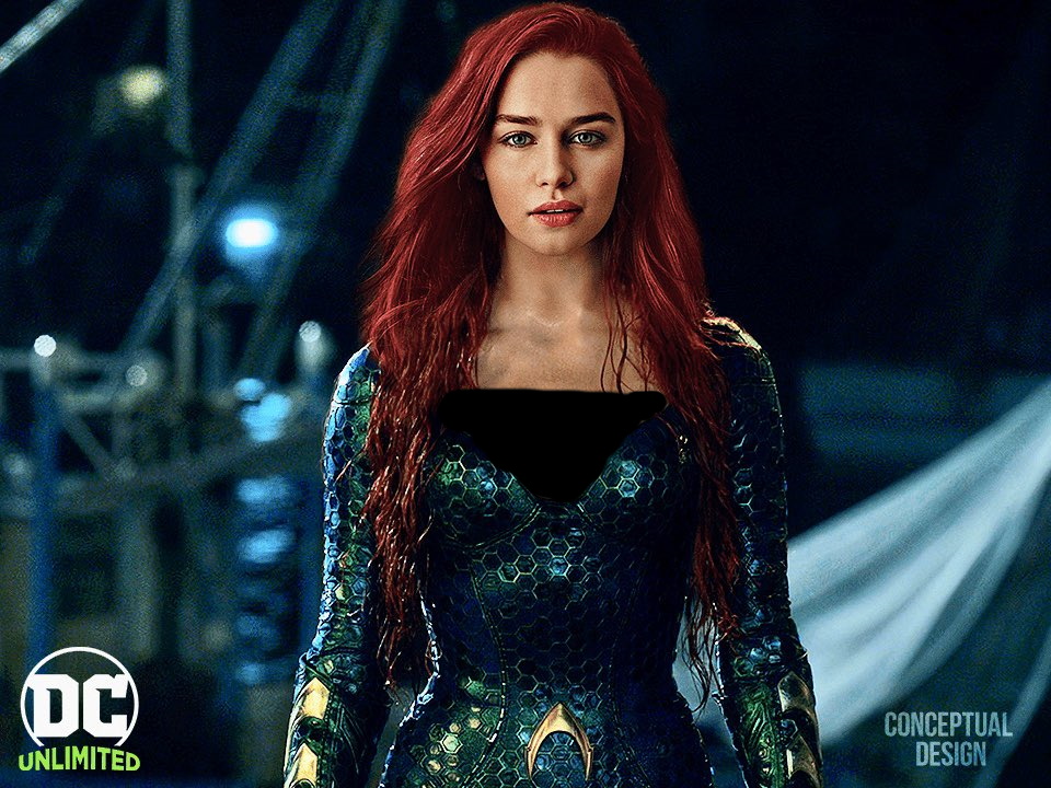 امیلیا کلارک برای ایفای نقش مِرا در فیلم Aquaman 2 جایگزین امبر هرد می شود