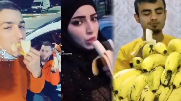 اخراج ۷ پناهجوی سوری از ترکیه به خاطر ویدیوهای «تحریک آمیز» از خوردن موز + ویدیو