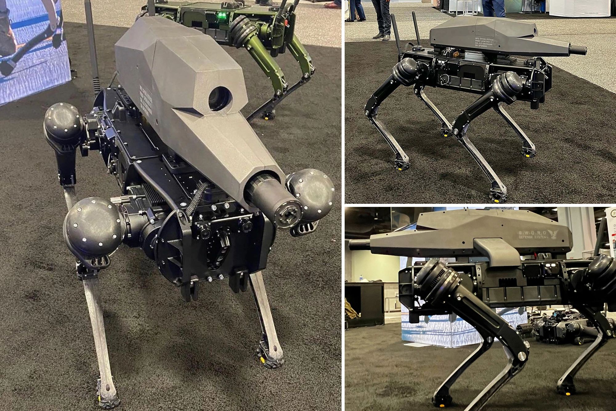 سگ رباتیک Vision 60 توسط کمپانی Ghost Robotics مستقر در فیلادلفیا ساخته شده است، استارتاپی که روی ربات های پا دار تمرکز دارد.