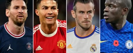 ۱۰ فوتبالیست برتر دهه اخیر به انتخاب 90Min را بشناسید