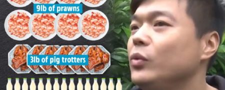 حضور مرد پرخور چینی در رستوران منو باز ممنوع شد