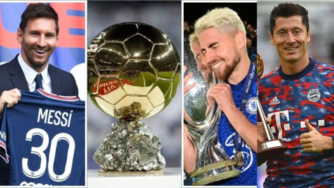 الکسیس پوتیاس و لیونل مسی به عنوان برندگان توپ طلای 2021 در دو بخش مردان و زنان انتخاب شدند، در مراسمی که از سوی فرانس فوتبال در پاریس برگزار شده بود.