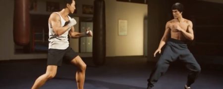 انیمیشن مبارزه دانی ین و بروس لی در اینستاگرام رزمی کار هنگ کنگی + ویدیو