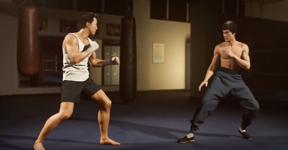 انیمیشن مبارزه دانی ین و بروس لی در اینستاگرام رزمی کار هنگ کنگی + ویدیو