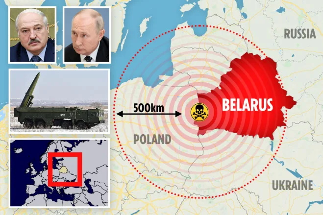 در بحبوحه تنش با اروپا بر سر پناهجویان، بلاروس از روسیه درخواست سلاح هسته ای کرد
