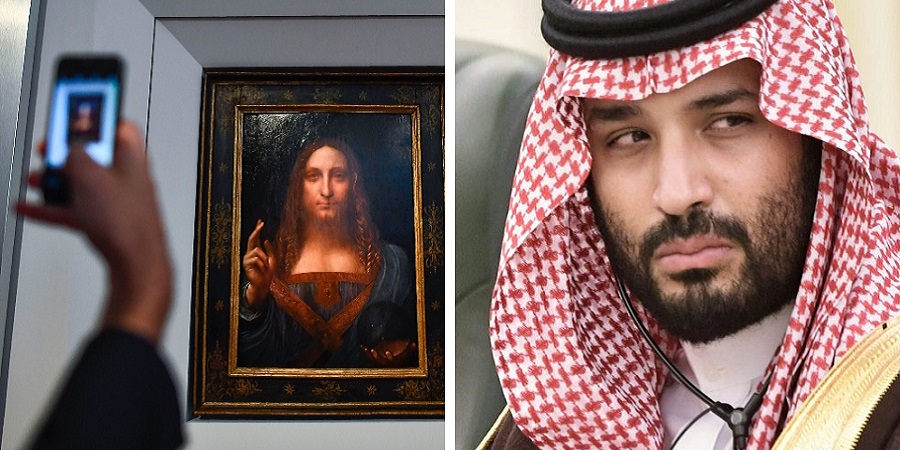 احتمال تقلبی بودن گران ترین تابلو نقاشی دنیا که بن سلمان آن را خریده!