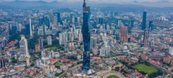 دومین ساختمان بلند دنیا در مالزی قد برافراشت