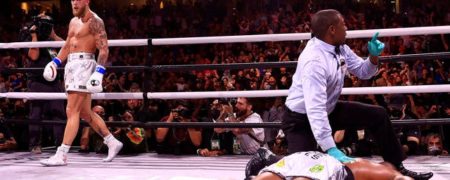 جیک پاول با ضربه هولناک دست راستش تایرون وودلی را ناک اوت کرد + ویدیو