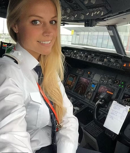 کیم دی کلوپ، خلبان خوش چهره ۲۷ ساله ای است که این روزها در اینستاگرام فعالیت مستمری دارد و توانسته نشان دهد کلیشه زنان بلوند خنگ،