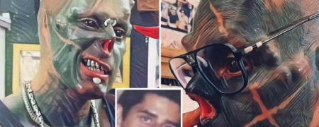 تغییر جدید مرد ملقب به «شیطان انسانی» بعد از قطع انگشت برای شباهت به فرازمینی‌ها