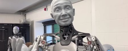 رونمایی از پیشرفته ترین ربات انسان نمای جهان با نام Ameca + ویدیو