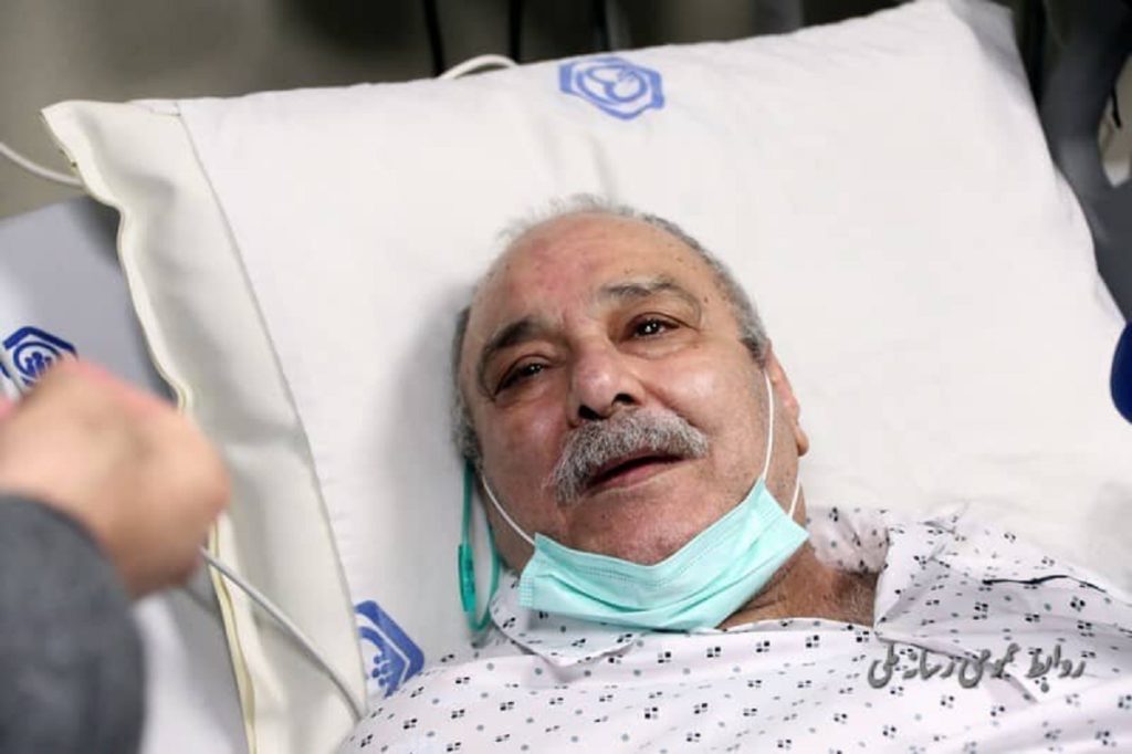 حرف‌های تلخ محمد کاسبی روی تخت بیمارستان و دلنوشته ساعد باقری برای وی + ویدیو