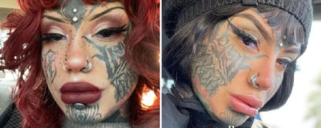 دختری که بعد از تاتوی چشمش نابینا شده همچنان عاشق خالکوبی است