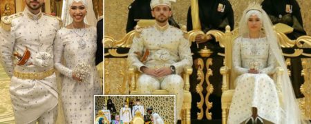 تصاویر عروسی مجلل دختر سلطان برونئی در جشنی یک هفته ای + ویدیو