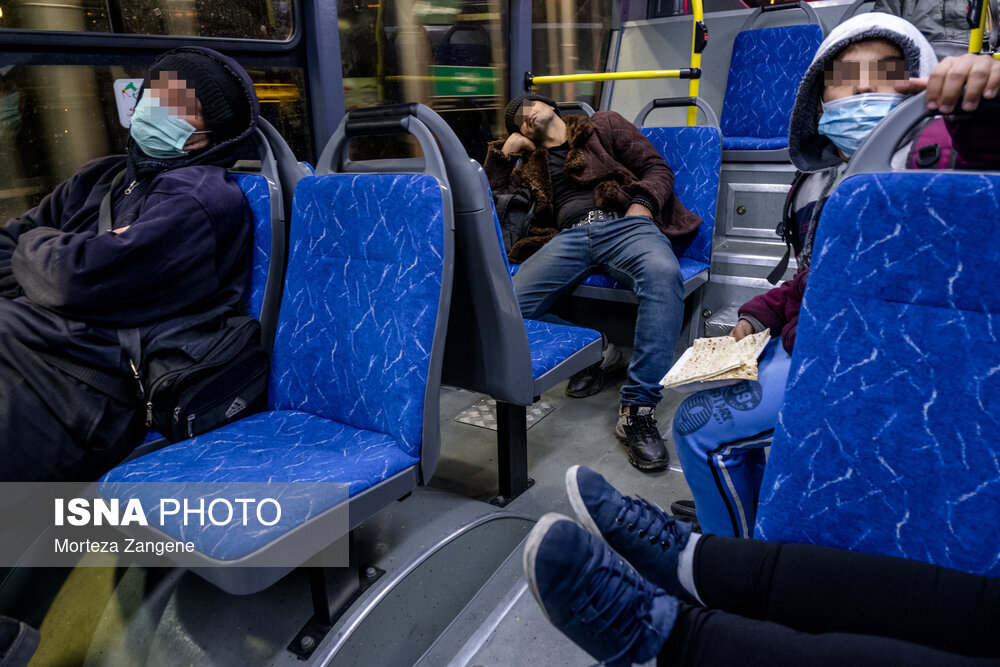 روایت ها از رواج اتوبوس خوابی در تهران؛ از تکذیب ها تا شواهد عینی + ویدیو