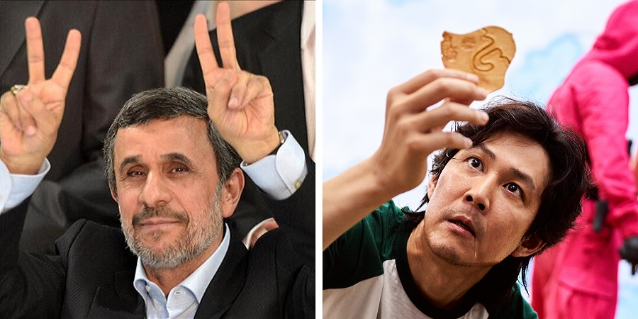 نظر احمدی نژاد درباره سریال «بازی مرکب»، فیلم قدیمی «قیصر» و همسایگی با فردین