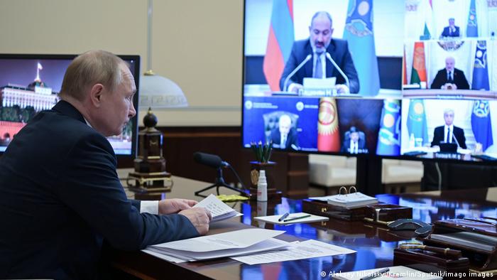 در جریان ناآرامی های قزاقستان ولادیمیر پوتین به سرعت به درخواست قاسم جومارت توکایف رییس جمهور این کشور برای اعزام نیرو پاسخ داد