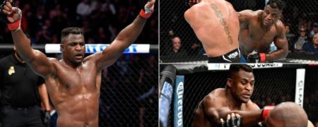 فرانسیس انگانو با شکست سیریل گان دوباره عنوان قهرمانی UFC را از آن خود کرد