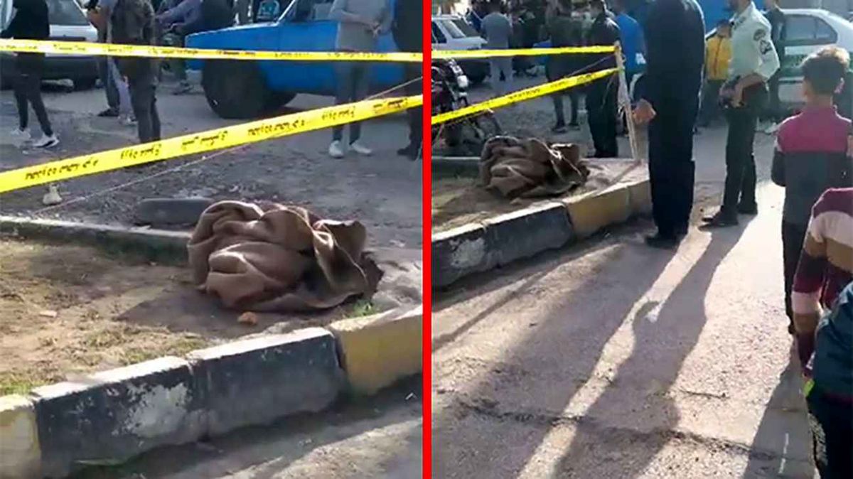 قتل فجیع در اهواز، مردی سر زنش را برید و در خیابان چرخاند