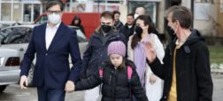اقدام جالب رئیس جمهور مقدونیه شمالی برای دلجویی از دختر مبتلا به سندرم داون